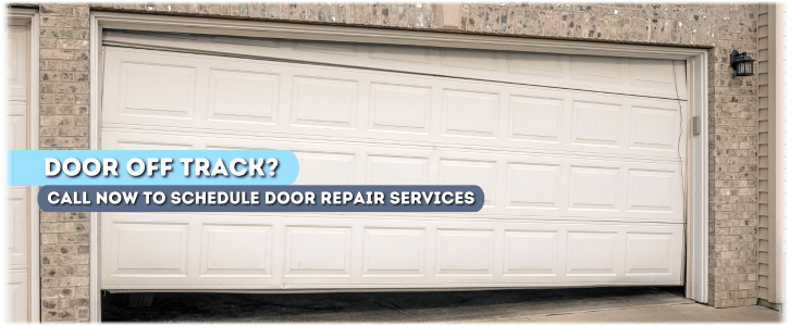 Garage Door Off Track In Location